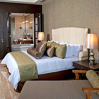 Grand Luxxe at Vidanta Nuevo Vallarta — Sample bedroom - one and two-bedroom villas and suites