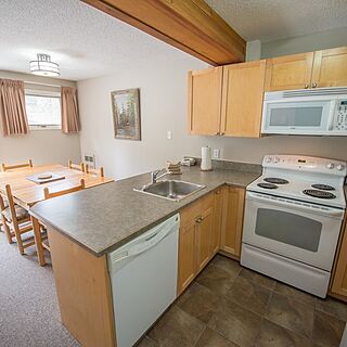 Panorama Vacation Retreat at Horsethief Lodge &mdash; Sample Kitchen
