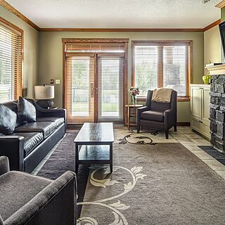Bighorn Meadows on the Springs at Radium Golf Resort — Sample Living Area
