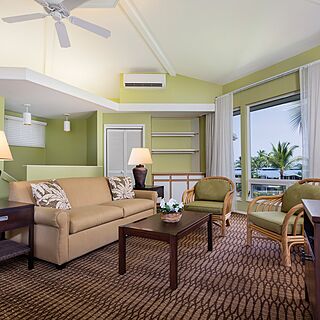 Club Wyndham Mauna Loa Village &mdash; Sample Living Area