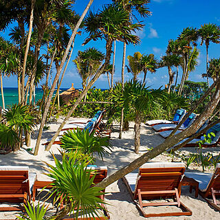 Grand Luxxe at Vidanta Riviera Maya — Beach area