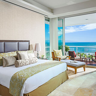 Grand Luxxe at Vidanta Nuevo Vallarta — Sample bedroom in some two-bedroom villas
