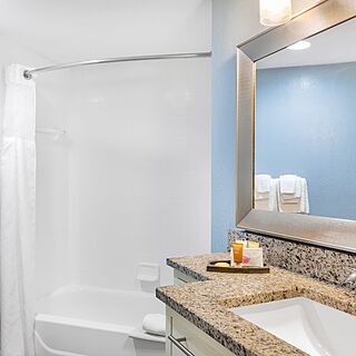 Coconut Palms II Beach Resort — Sample Bathroom
