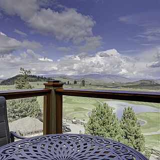 Predator Ridge - Falcon Point Cottages — Sample Balcony