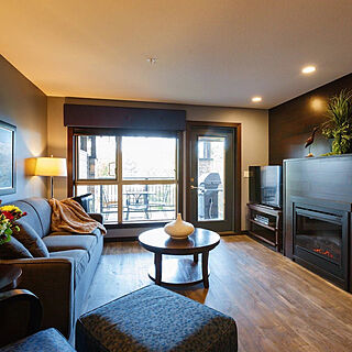 Sunrise Ridge Waterfront Resort — Sample Living Area