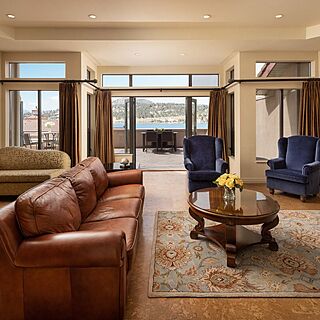 The Royal Kelowna — Sample Living Area