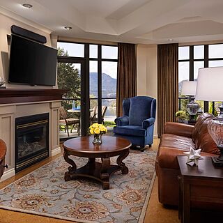 The Royal Kelowna — Sample Living Area