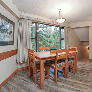 The Seasons at Whistler — Sample Dining Area