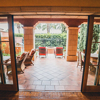 The Villas At The Grand Del Mar — Sample Patio
