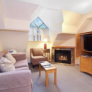 Whiski Jack Whistler Village Centre &mdash; Sample Living Area