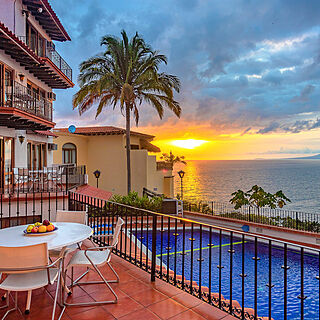 World International Vacation Club - Conchas Chinas — Sample Balcony