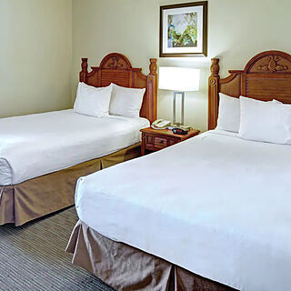 Summer Bay Orlando Resort — Bedroom with double beds in two, three, and four bedroom units