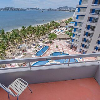 Plaza Hotel Club at Acapulco Playa Suites — Sample Balcony