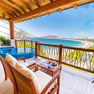 Pacifica Club Ixtapa &mdash; Sample Balcony