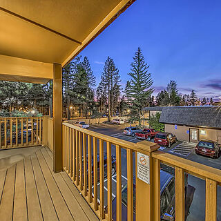 Tahoe Beach & Ski Club — Sample Balcony