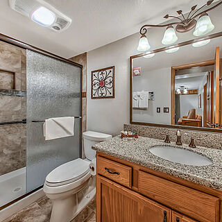 Tahoe Beach & Ski Club — Sample Bathroom
