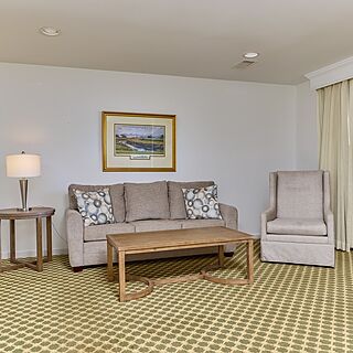 Swallowtail at Sea Pines Resort — Sample Living Area