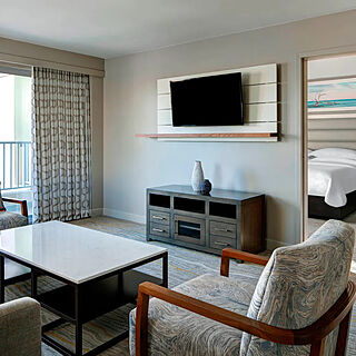 Bluegreen's Bayside Resort and Spa at Panama City Beach — Sample Living Area