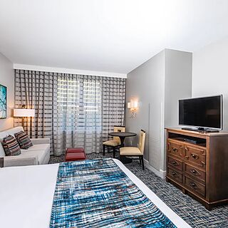 Marriott's Timber Lodge Tahoe — Sample Bedroom With Pull-Out Couch