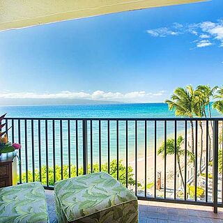 Aston Kaanapali Shores — Sample Balcony