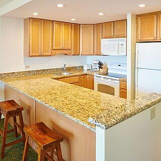 Aston Kaanapali Shores — Sample Kitchen