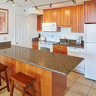 Aston Kaanapali Shores — Sample Kitchen