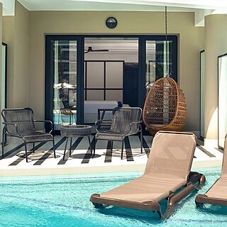 Ocean Coral Spring — Sample Swin-Up Patio