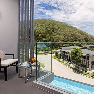 Club Unique at Patong Bay Hill Resort — Sample Balcony