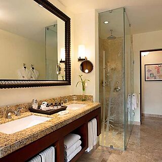 Fairmont Mayakoba — Sample Bathroom