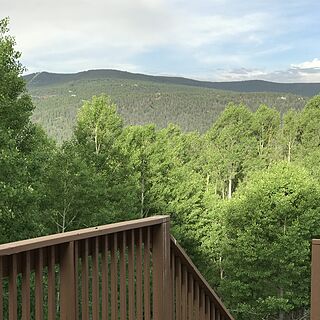 Angel Fire Cabin Share — Sample Porch