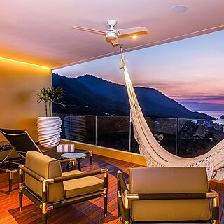 Hotel Mousai Puerto Vallarta — Sample Balcony