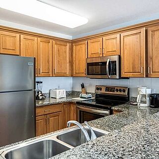 Wyndham Reef Resort — Sample Kitchen