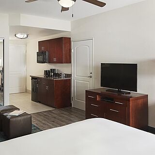 Hilton Grand Vacations at MarBrisa — Sample Studio Unit
