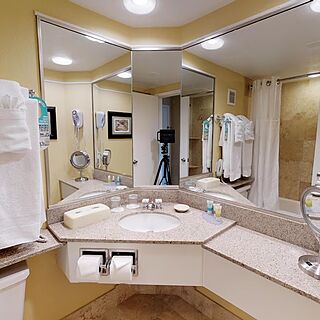 Bluegreen at TradeWinds — Sample Bathroom