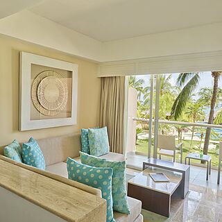 Grand Fiesta Americana Coral Beach Cancun — Sample Living Area