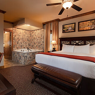 Westgate Smoky Mountain Resort & Water Park — Sample Master Bedroom