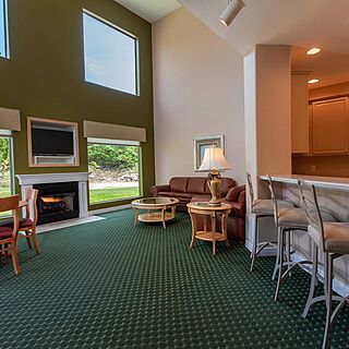 Westgate Branson Lakes — Sample Three Bedroom Living Room