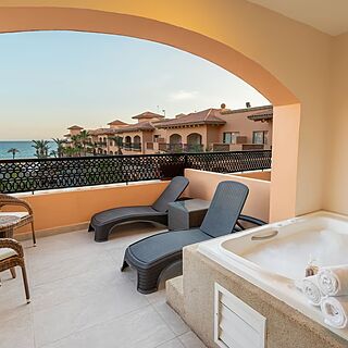 Royal Solaris Los Cabos — Sample Balcony