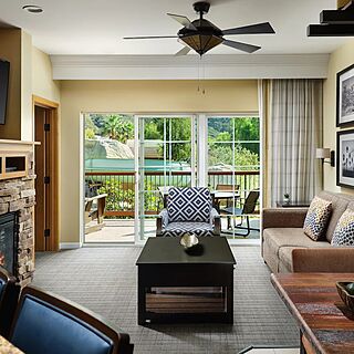 Hyatt Vacation Club at The Welk — Sample Living Area