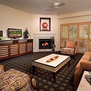Hyatt Vacation Club at The Welk — Sample Living Area