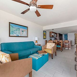 Hilton Vacation Club Royal Palm St. Maarten &mdash; Sample Living Area