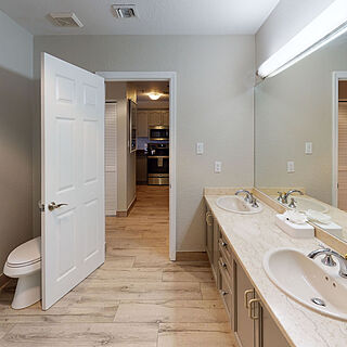 Grand Caymanian Resort — Sample Bathroom