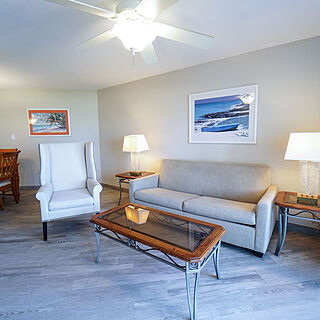 Grand Caymanian Resort — Sample Living Area