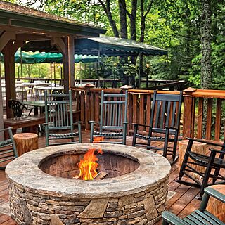 Club Wyndham at Fairfield Sapphire Valley — Firepit