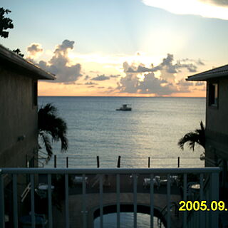 Coral Sands Resort — - Sunset From Patio