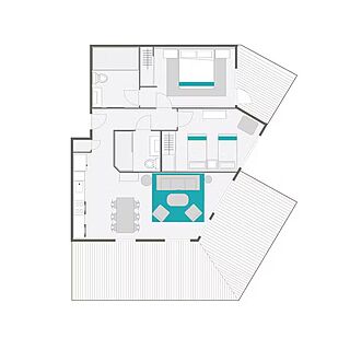 Playa Linda Beach Resort — Two Rooftop Suite 842