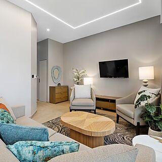 Playa Linda Beach Resort — Sample Living Area