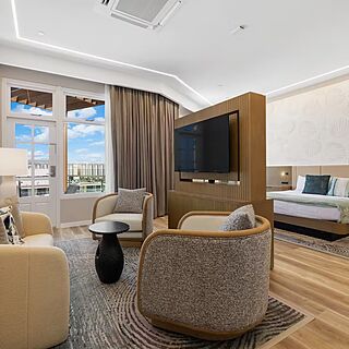 Playa Linda Beach Resort — Sample Living Area