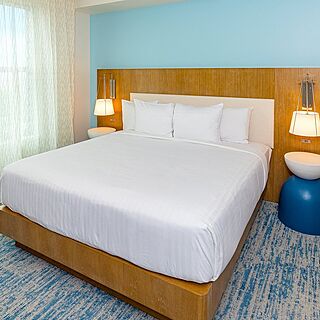 Holiday Inn Club Vacations Myrtle Beach Oceanfront — Sample Villa Bedroom