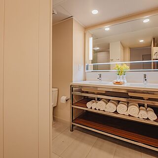 Renaissance Wind Creek Aruba - Ocean Suites — Sample Bathroom
